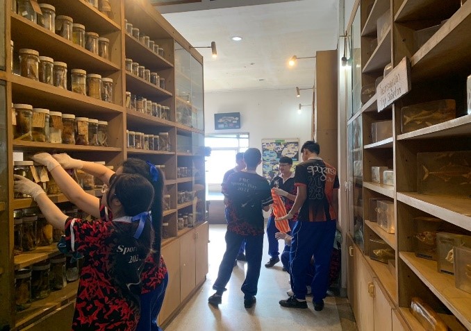 โครงการการพัฒนาศักยภาพฐานเรียนรู้ทางการประมงและนวัตกรรมการผลิตสัตว์น้ำแบบบูรณาการภายในคณะเทคโนโลยีการประมงและทรัพยากรทางน้ำ และพื้นที่ชุมชนหรือโรงเรียนเป้าหมาย เพื่อสร้างความเข้มแข็ง ยั่งยืน และพัฒนาเป็นผู้ประกอบการเพาะเลี้ยงสัตว์น้ำแบบครบวงจรด้วยโมเดลเศรษฐกิจ BCG